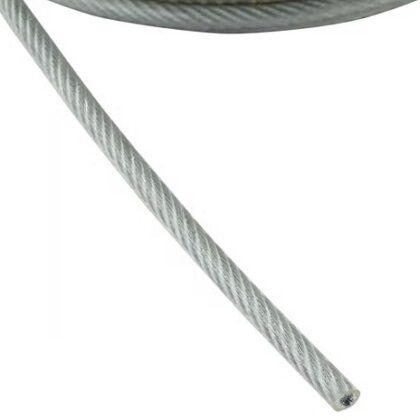 Cabo Aço Revestido PVC 3/5mm (metro)