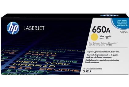 HP 650A Laser cartridge 15000páginas Amarelo