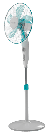 Ventoinha de Pé Energysilence 520 Power 50W (Branco) - CECOTEC