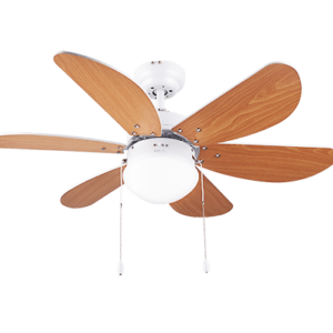 Ventoinha de Teto Energysilence Aero 360 50W (Branco / Madeira) - CECOTEC