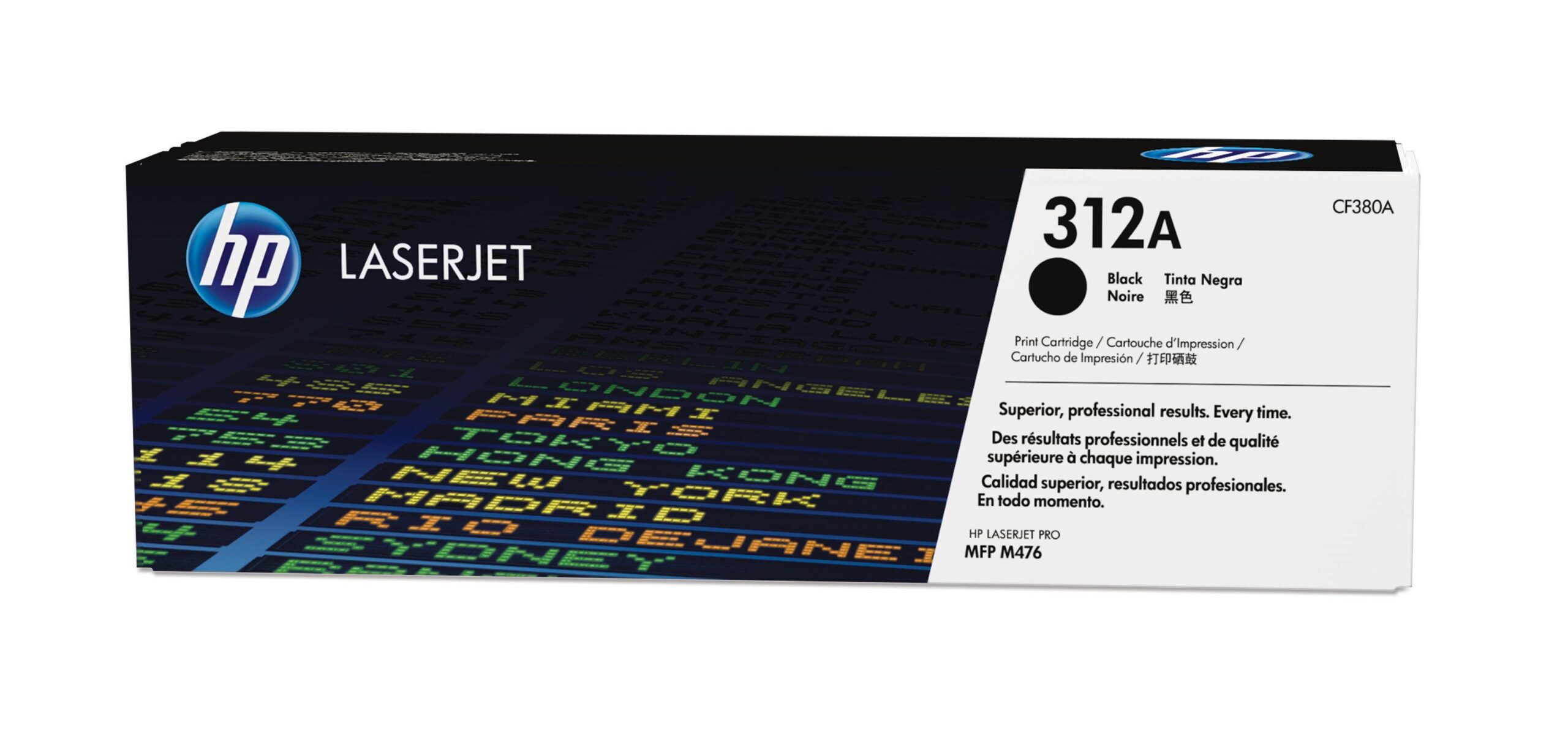 HP 312A Black Original LaserJet Toner Cartridge Laser cartridge 2400páginas Preto