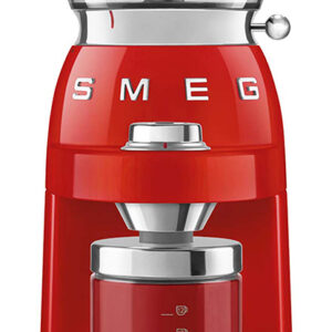 Moinho de Café 150W CGF11RDEU (Vermelho/Transparente) - SMEG