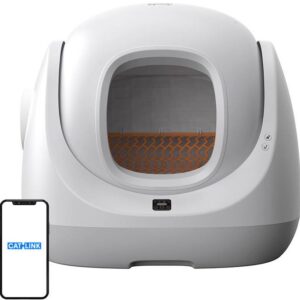 Caixa de Areia Inteligente Autolimeza Baymax Lite p/ Gatos - CATLINK