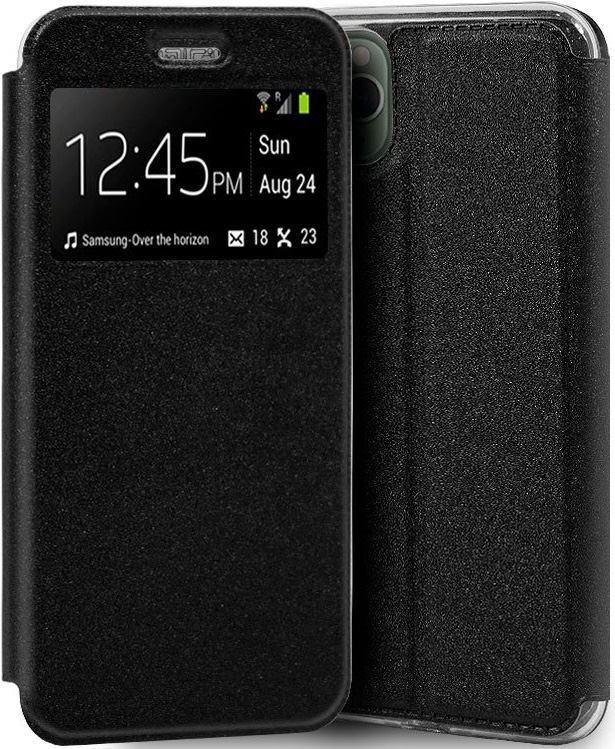 Capa Livro p/ iPhone 11 Pro Max Smooth (Preto)