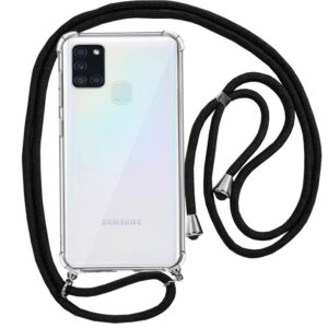 Capa Samsung A217 Galaxy A21s c/ Cabo Preto - COOL