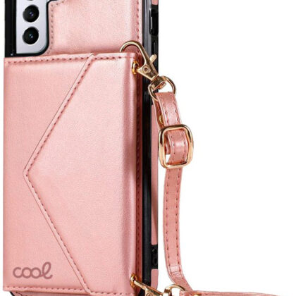 Capa Samsung G996 Galaxy S21 Plus Carteira Pingente (Rosa) - COOL