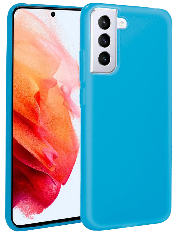 Capa Samsung G990 Galaxy S21 (Azul) - COOL