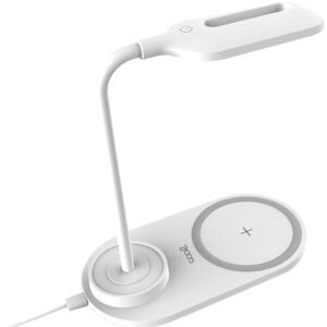 Candeeiro LED + Base de carregamento s/ fio Qi – COOL
