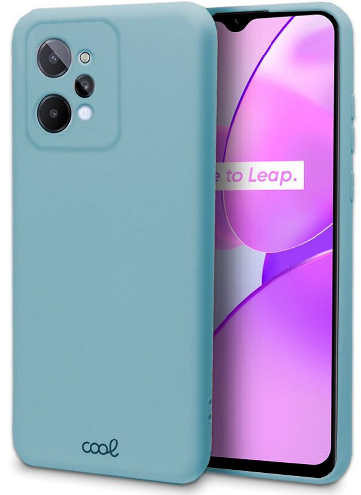 Capa p/ Realme C31 (Azul Celeste) - COOL