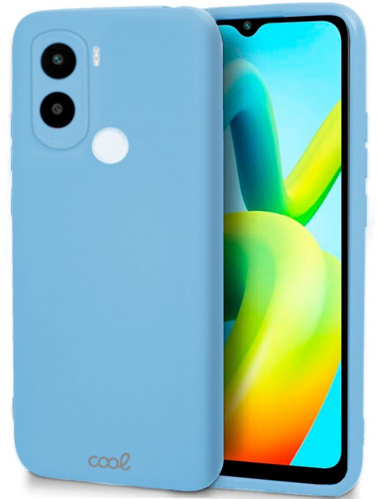 Capa p/ Xiaomi Redmi A1 Plus (Azul Claro) - COOL