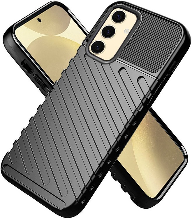 Capa Thunder p/ Samsung Galaxy S24 Plus / S25 Plus (Preto) - COOL