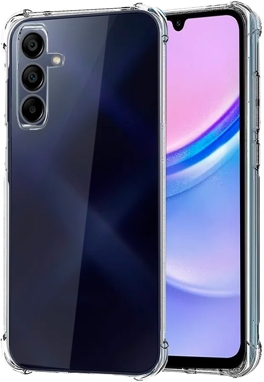 Capa Anti-Choque p/ Samsung A155 Galaxy A15 / A15 5G (Transparente) - COOL