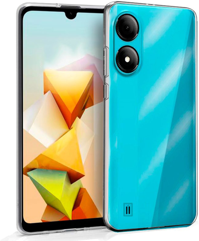 Capa Silicone p/ ZTE Blade A33s (Transparente) - COOL