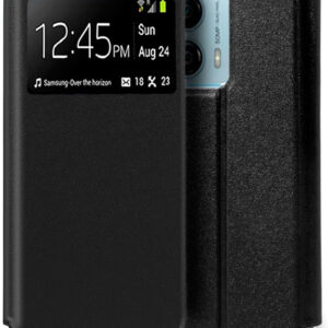 Capa Flip p/ Motorola Moto G53 5G (Preto) - COOL