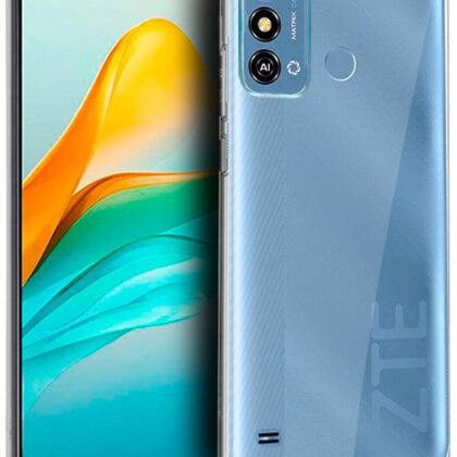 Capa Silicone p/ ZTE Blade A53 Pro (Transparente) - COOL