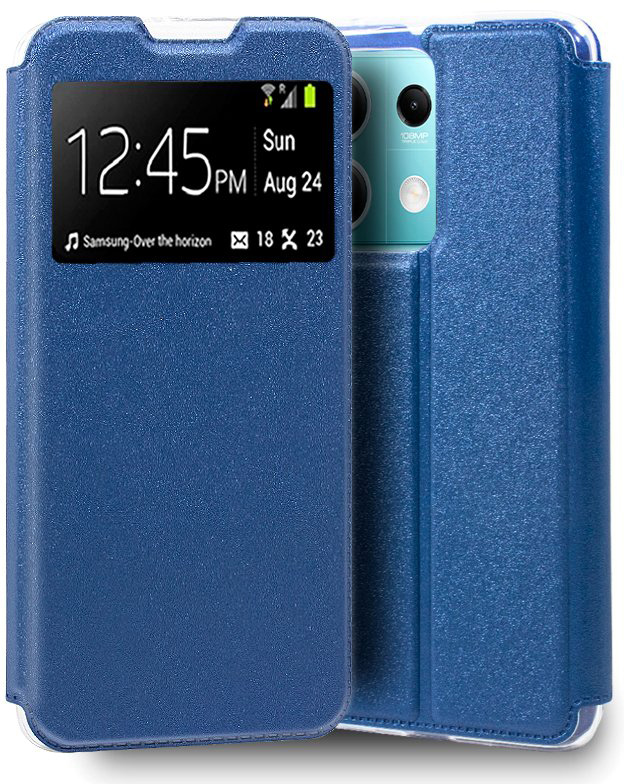 Capa Flip p/ Xiaomi Redmi Note 13 5G (Azul) - COOL
