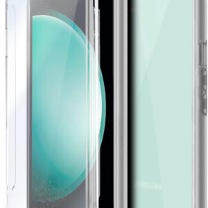 Capa Silicone 3D p/ Samsung S711 Galaxy S23 FE (Transparente Frontal + Traseira) - COOL