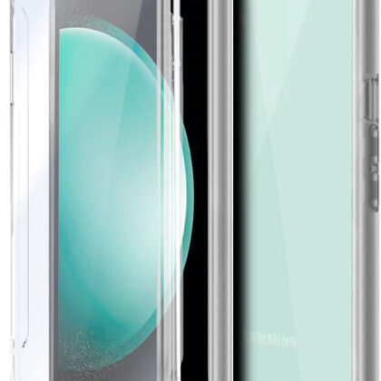 Capa Silicone 3D p/ Samsung S711 Galaxy S23 FE (Transparente Frontal + Traseira) - COOL