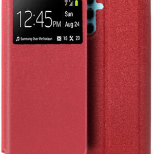 Capa Flip p/ Samsung A356 Galaxy A35 5G (Vermelho) - COOL