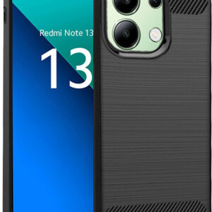 Capa p/ Xiaomi Redmi Note 13 Carbono (Preto) - COOL