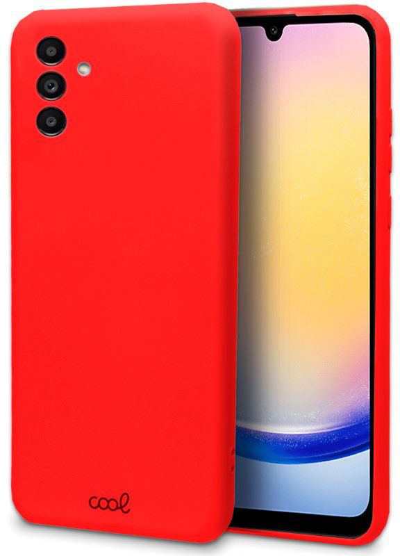 Capa p/ Samsung A256 Galaxy A25 5G (Vermelho) - COOL