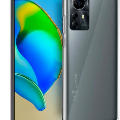 Capa Silicone p/ ZTE Blade A72s (Transparente) - COOL
