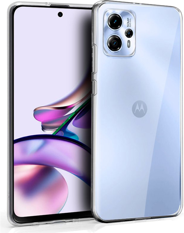 Capa Silicone p/ Motorola Moto G13 / G23 (Transparente) - COOL