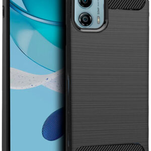 Capa p/ Motorola Moto G53 5G Carbono (Preto) - COOL