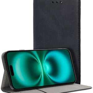 Capa Flip Cover p/ iPhone 16 Plus Preto - COOL