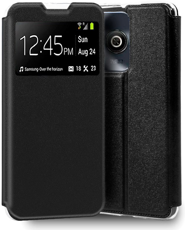 Capa Flip Cover p/ ZTE Blade A75 Preto - COOL