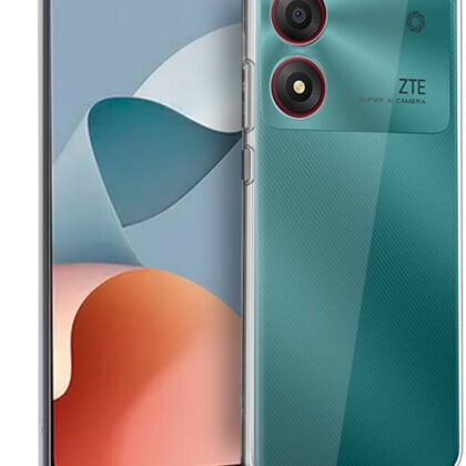 Capa de Silicone p/ ZTE Blade A34 (transparente) - COOL