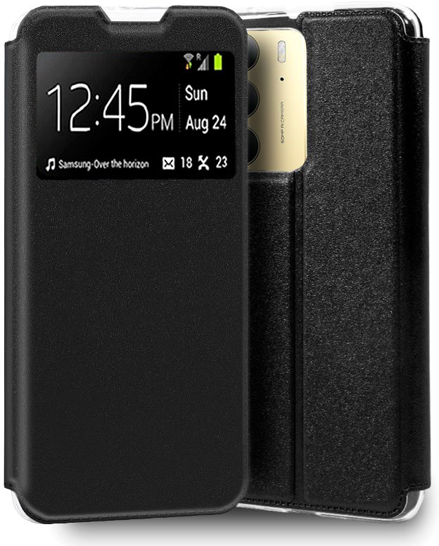 Capa Flip Cover p/ Realme C75 Preto - COOL