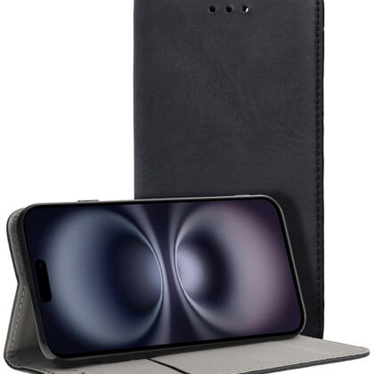 Capa Flip Cover p/ iPhone 16 Preto - COOL