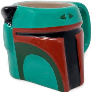 Caneca 3D Boba Fett The Mandalorian Star Wars - PYRAMID
