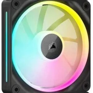 Pack 3x Ventoinhas PWM iCUE LINK LX120 RGB 120mm (Preto) - CORSAIR
