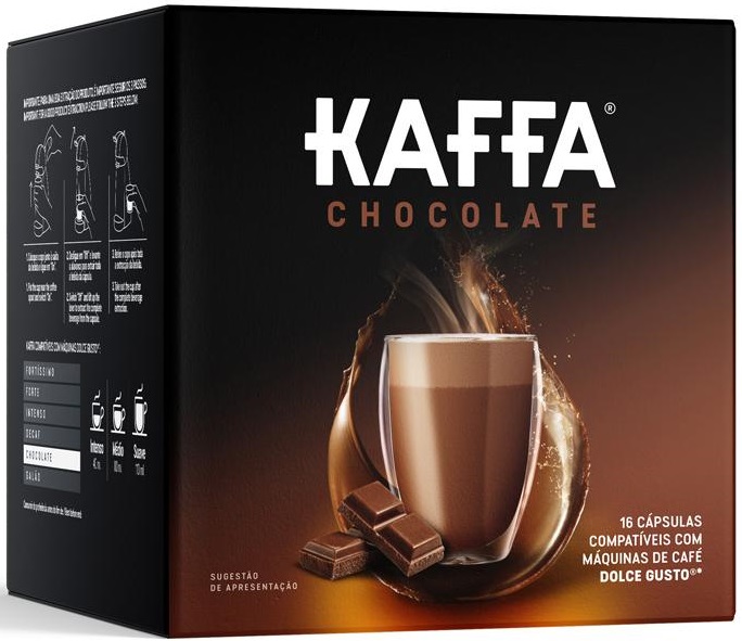 Pack 16x Cápsulas Dolce Gusto Kaffa Chocolate