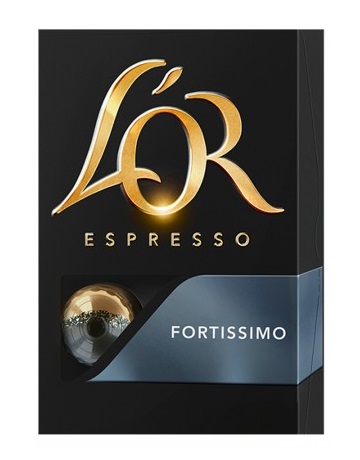 Pack 10x Cápsulas Nespresso Lor Fortissimo
