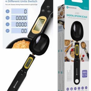 Colher Balança Digital de Cozinha (500g) - NOVOTECK