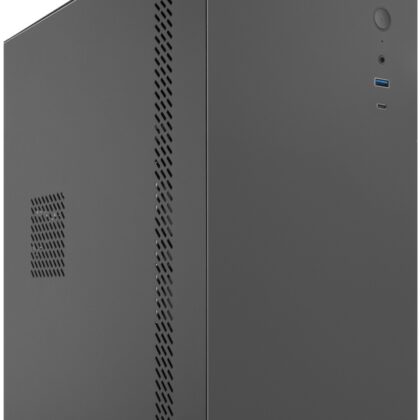 Caixa Micro ATX M640C c/ Fonte de Alimentação (Preto) - COOLBOX