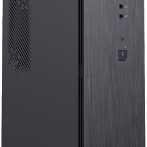 Caixa Micro ATX T370 Slim c/ Fonte de Alimentação (Preto) – COOLBOX
