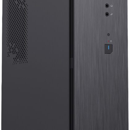 Caixa Micro ATX T370 Slim c/ Fonte de Alimentação (Preto) - COOLBOX