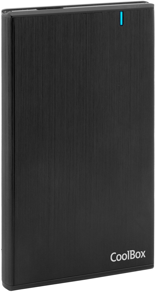 Caixa Externa SlimChase A-2540 p/ Discos HDD/SSD 2.5 (Preto) - COOLBOX