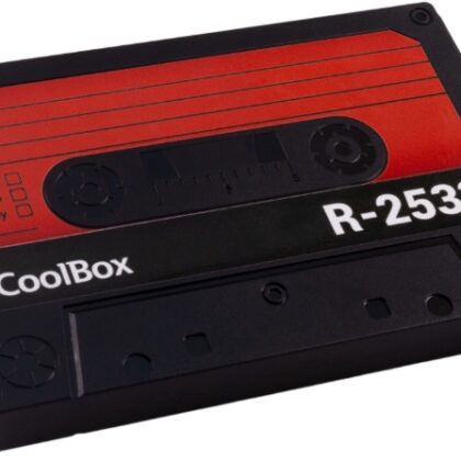 Caixa Externa SlimChase R-2533 p/ Discos 2.5 HDD/SSD (Preto/Vermelho) - COOLBOX
