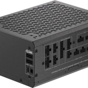 Fonte de Alimentação ATX HX1500i Shift iCUE 1500W Cybenetics 80+ Platinum Full Modular - CORSAIR