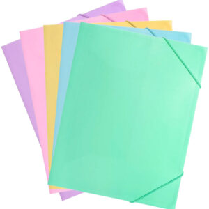 Capa Elásticos A4 5 Sort. Pastel - COLORINO