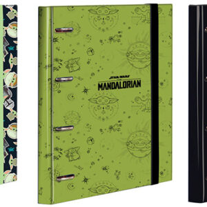 Capa Argolas com Elástico e Separadores Star Wars - COOLPACK
