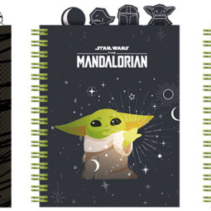 Caderno A5 Quadr. com Separadores Star Wars - COOLPACK