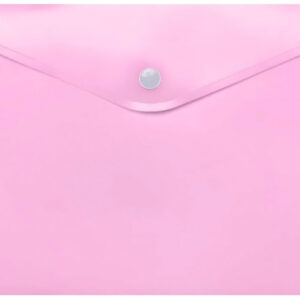 6x Capa Porta Documentos A4 Rosa Pastel - COLORINO
