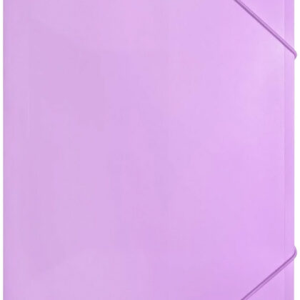 Capa Elásticos A4 Roxo Pastel - COLORINO