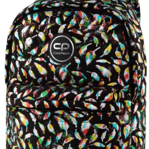 Mochila Ruby Vintage Feather Preto